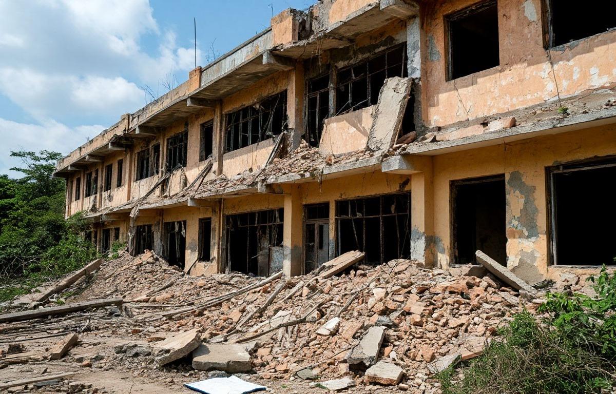 Рухнувшая стена вскрыла проблему: школа в Морозкино не эксплуатировалась несколько лет