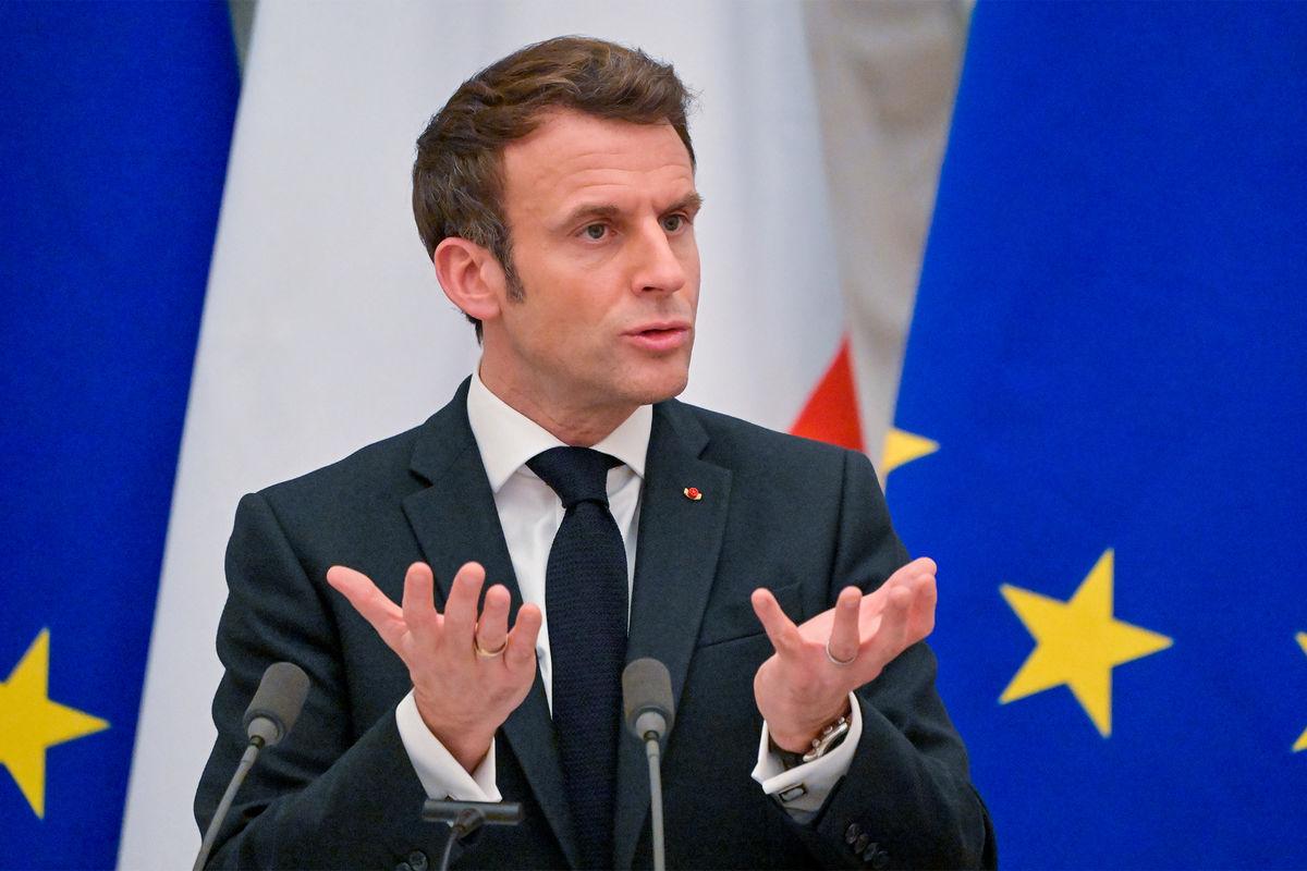 President Macron warned of the threat of civil war in France