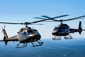 В результате столкновения двух вертолётов в Нью-Джерси один человек погиб, второй ранен