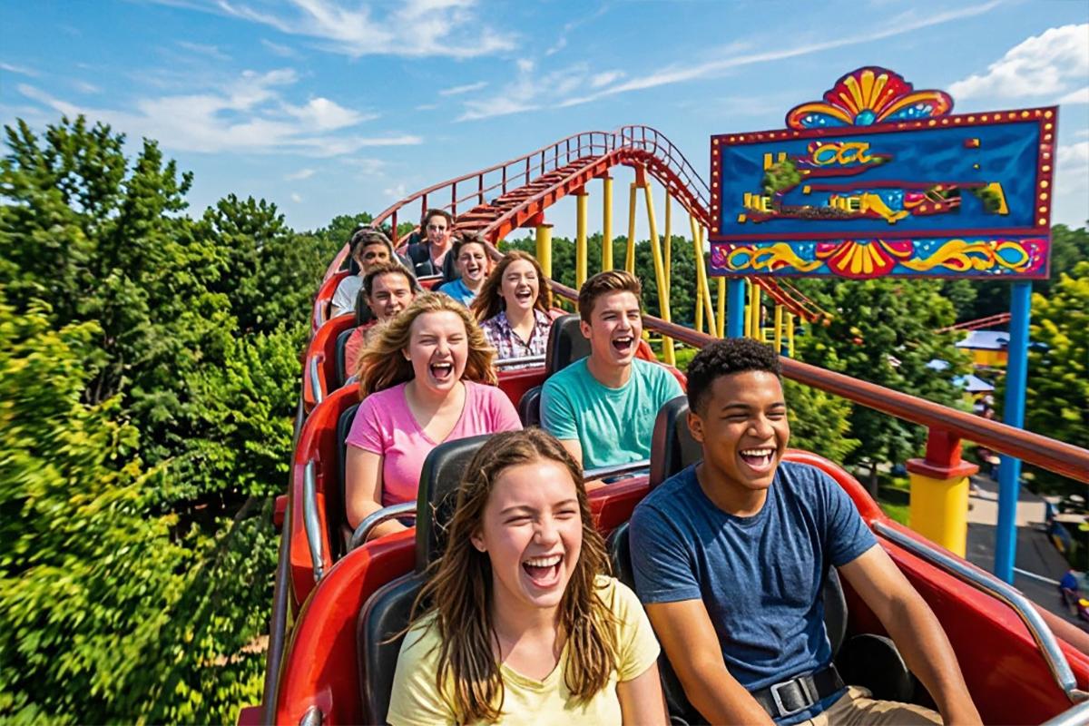 Смерть на «Голиафе»: в парке Six Flags в Джорджии посетитель погиб, упав с 60-метровой высоты
