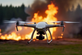 Ночной налет на Ленобласть: двое пострадавших и поврежденное здание в промзоне