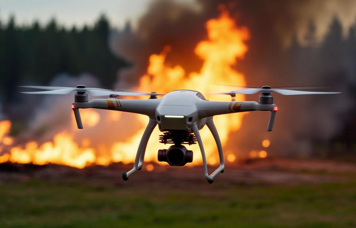 Ночной налет на Ленобласть: двое пострадавших и поврежденное здание в промзоне