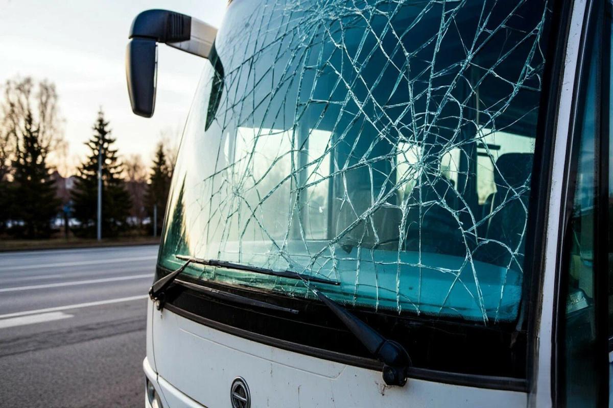 В Мурманской области после аварии с автобусом госпитализировали двух человек