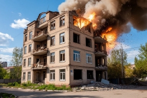 Артиллерия ВСУ нанесла два удара по жилой пятиэтажке в Васильевке