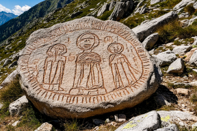 В Кыргызстане нашли ранее неизвестный памятник наскального искусства