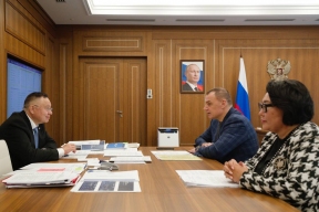 В Минстрое РФ состоялась рабочая встреча Ирека Файзуллина с Юрием Зайцевым
