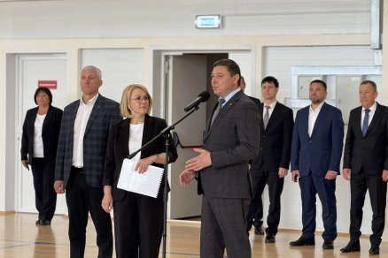 Глава Тамбовской области Евгений Первышов поздравил юных гимнасток города Рассказово с успешным окончанием учебно-спортивного года