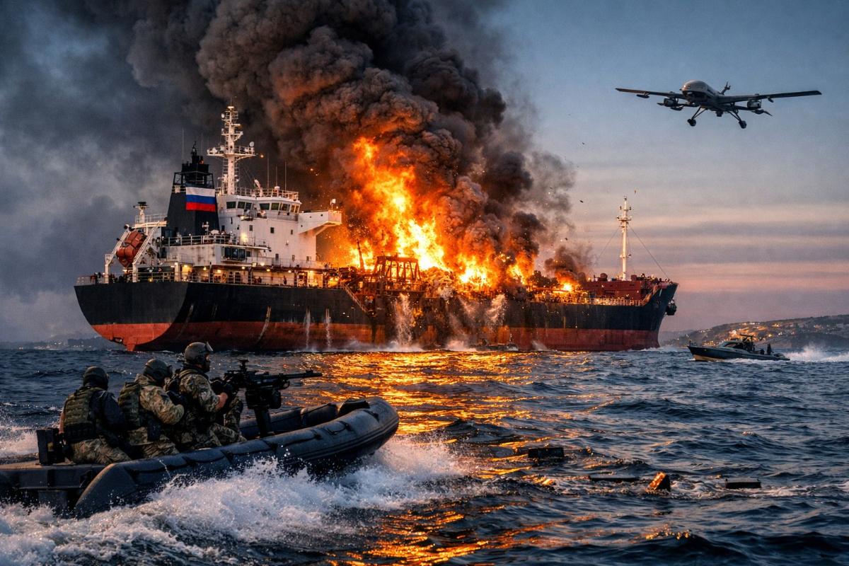 Огонь в нейтральных водах: кто стоит за атакой на российский танкер у берегов Мальты