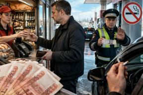 5000 за кофе и лишение прав за сигарету: как 1 минута на АЗС может превратить водителя в пешехода