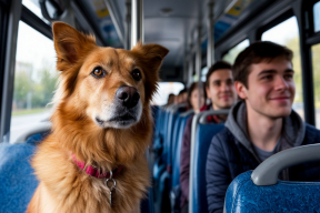 В Подмосковье уточнили правила перевозки домашних животных в общественном транспорте