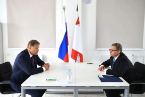 Губернатор Георгий Филимонов рассказал министру здравоохранения РФ Михаилу Мурашко о развитии медицины в Вологодской области