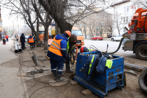 Канализацию и водопровод в Астрахани обновляют по новым технологиям