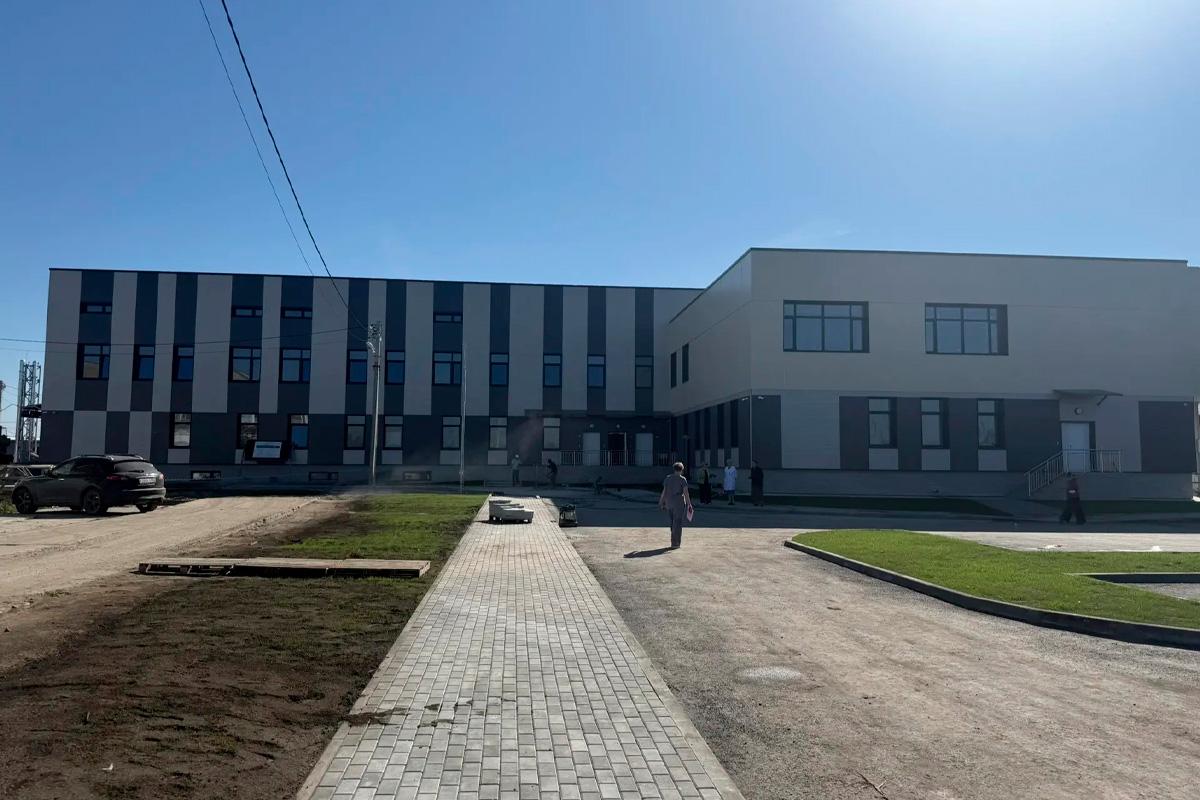 В Каргате завершается строительство нового хирургического корпуса площадью 7 тыс. кв. метров