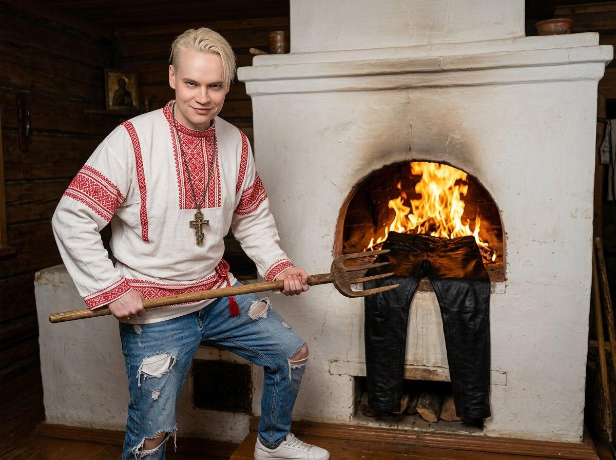 Трусы нашлись: SHAMAN сжег штаны в печи и показал нижнее белье всей стране. Что творится с певцом?