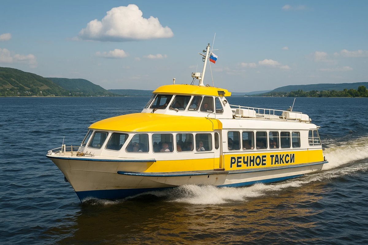 Водное такси Пермь — Усть-Качка запустят в июне