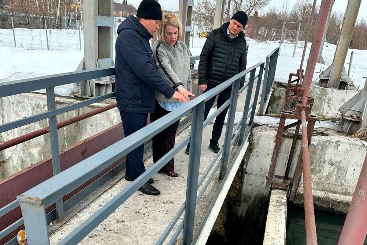 Глава Рассказово Вера Соколова провела плановый объезд акваторий в черте города в преддверии паводкового сезона