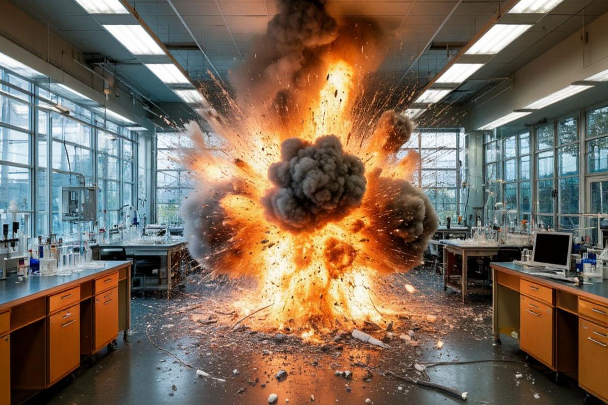 В Пермском политехе произошел взрыв, среди жертв оказался ребенок