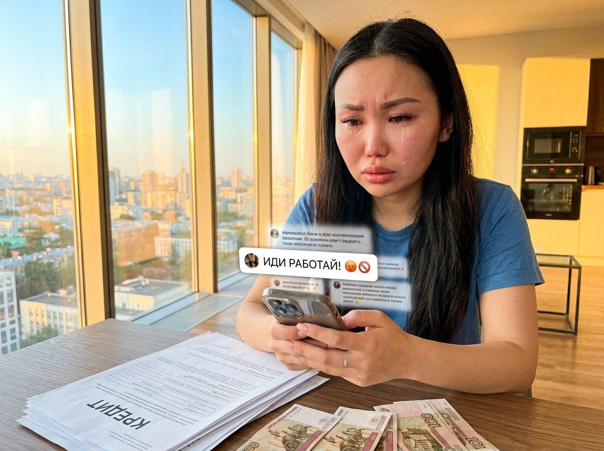 Попросила у подписчиков по 100 рублей на долги. Свои же земляки ответили проклятиями