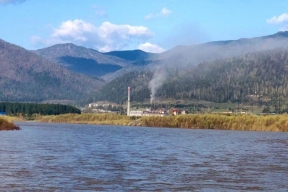 На реке Абакан в Абазе повышается уровень воды