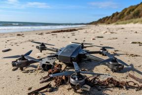 В Румынии сообщили об обнаружении на пляже обломков БПЛА