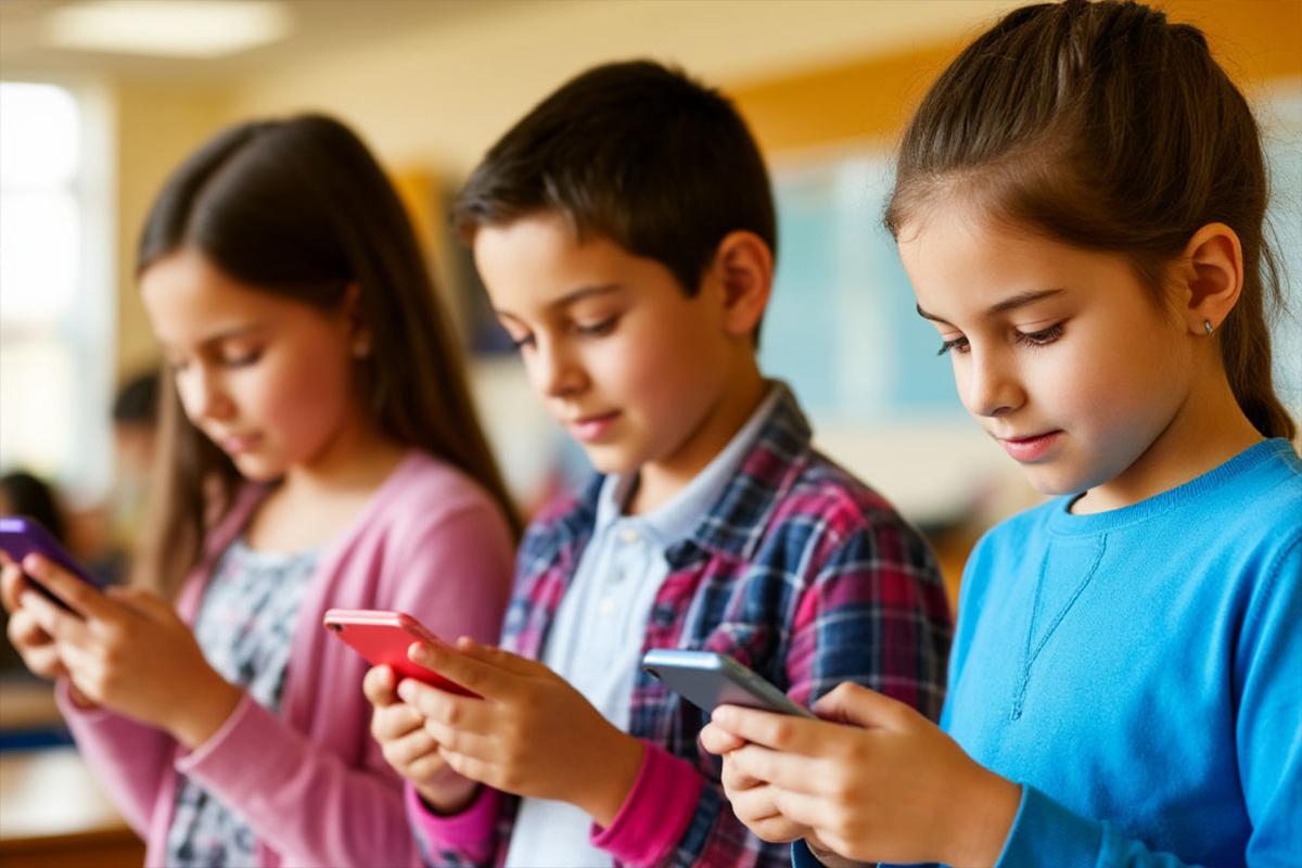 Большинство родителей в Грозном поддержали запрет использования телефонов школах