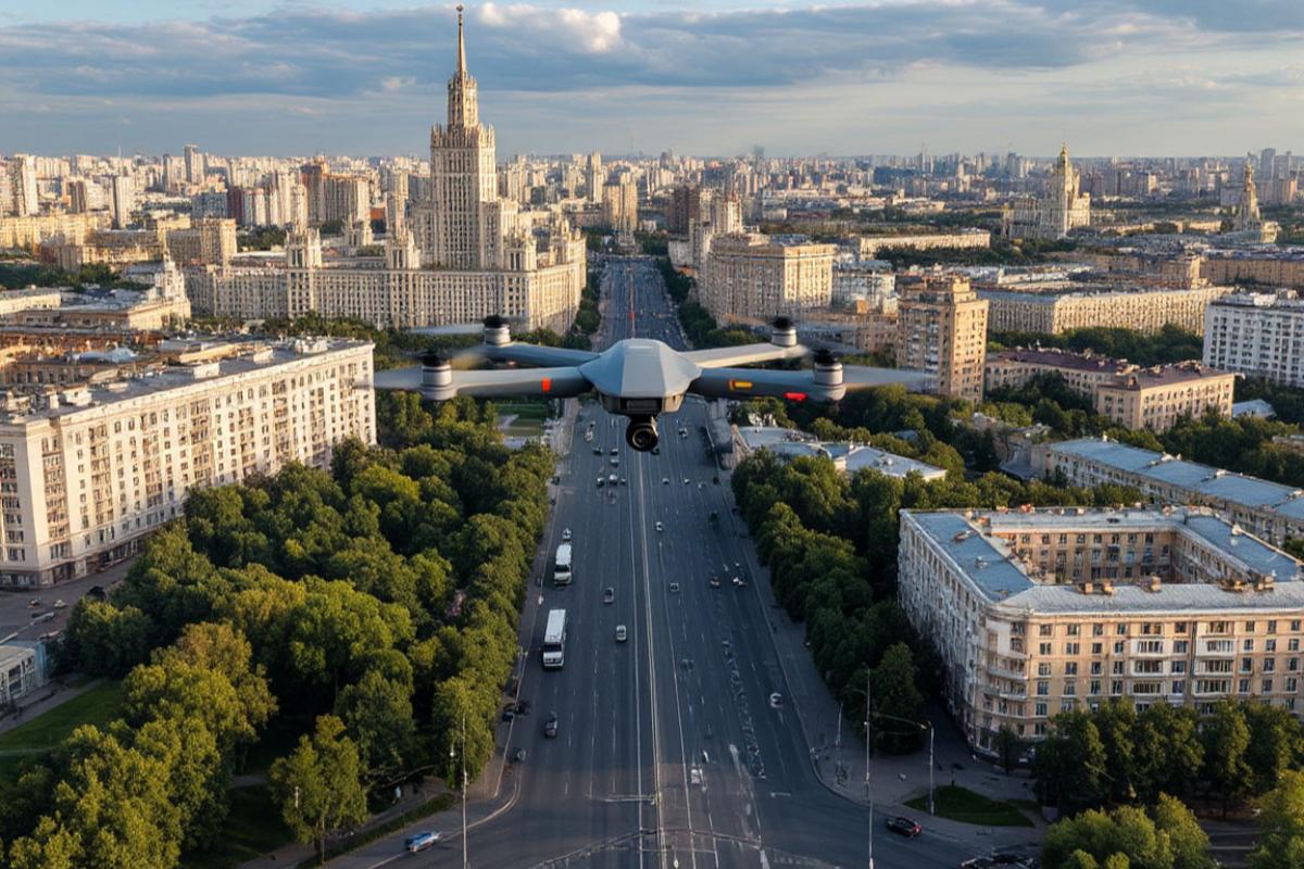 Силы ПВО перехватили четыре летевших на Москву дрона